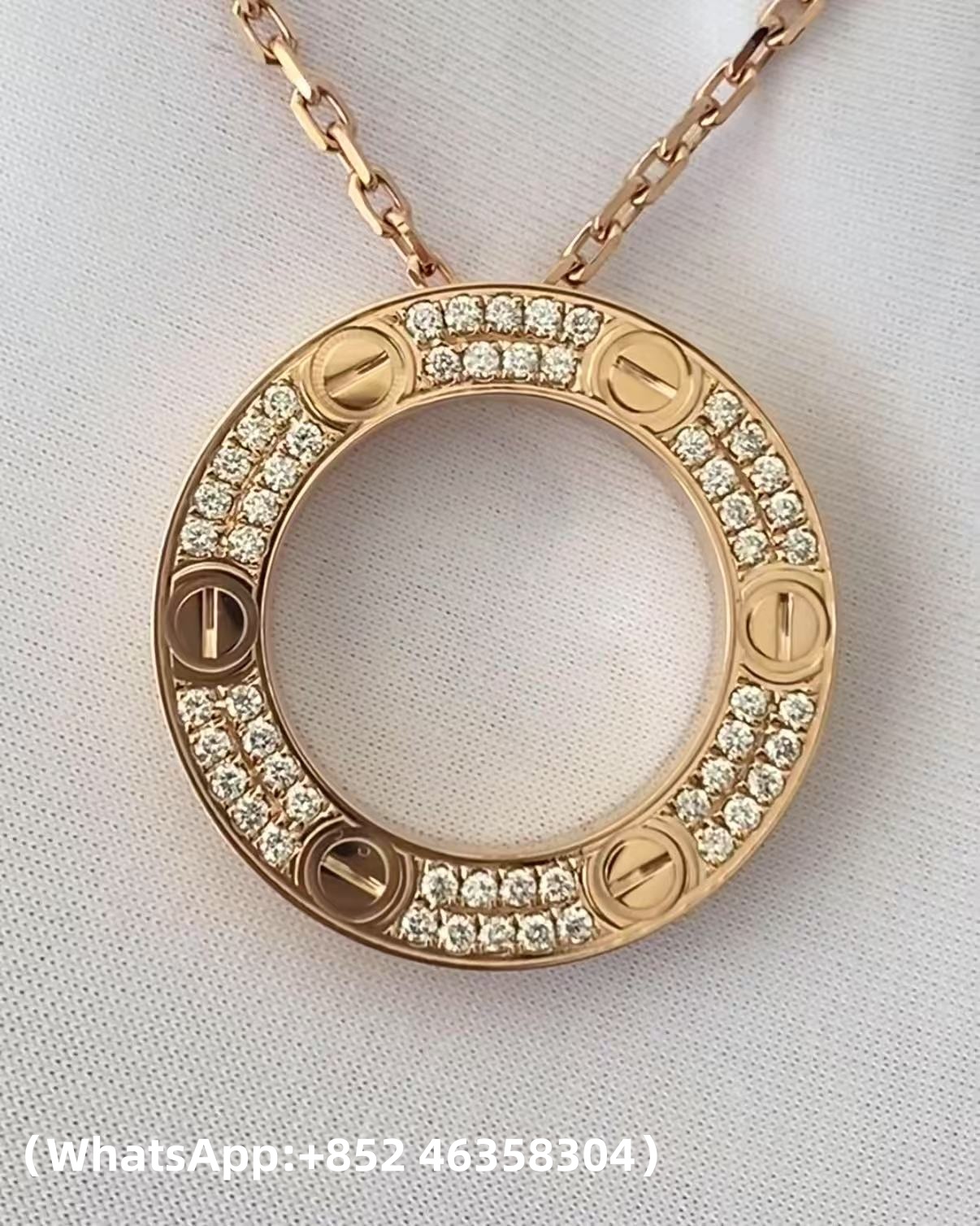 custom Cartier LOVE Pendant