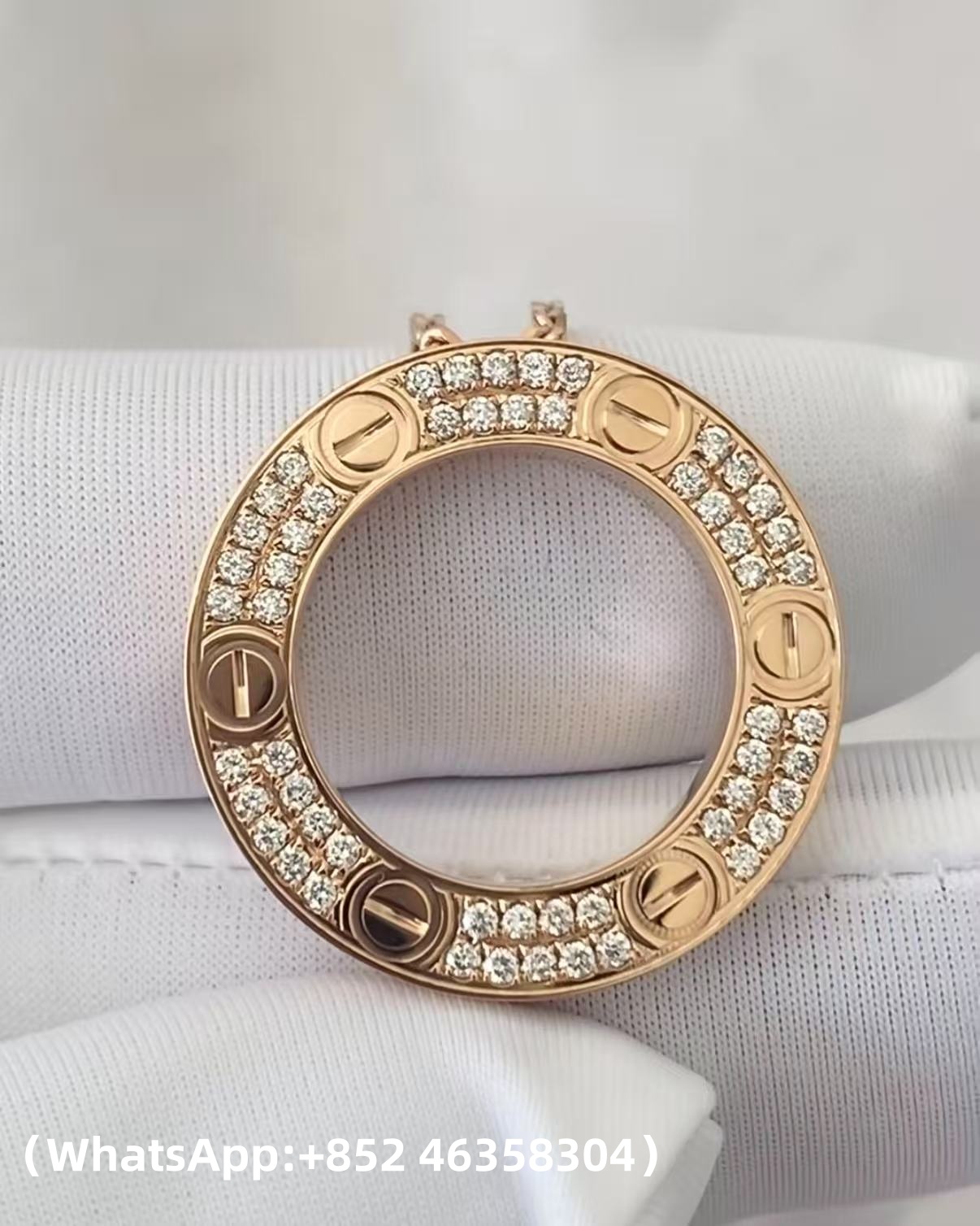custom Cartier LOVE Pendant