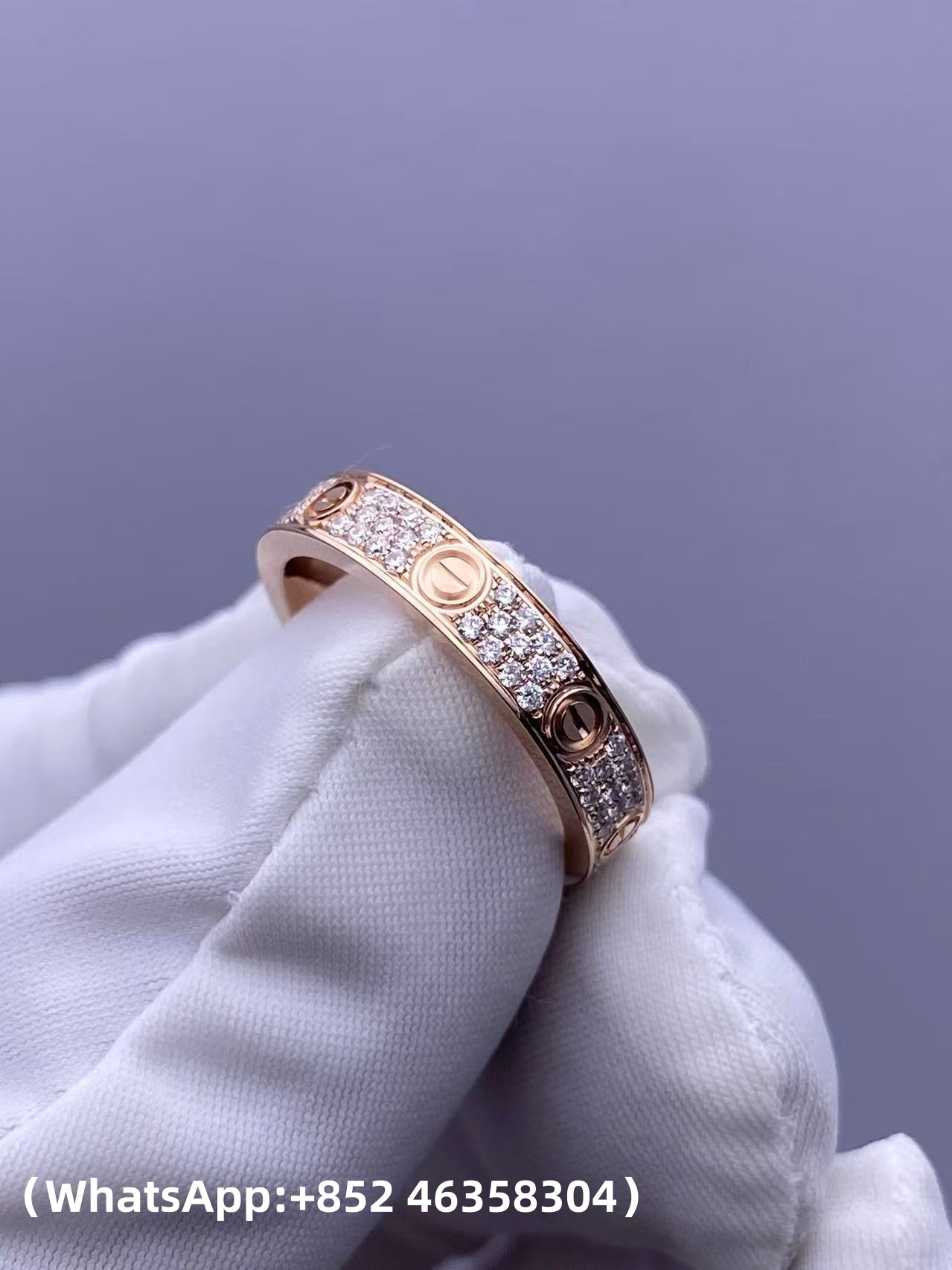 Custom Cartier LOVE Ring