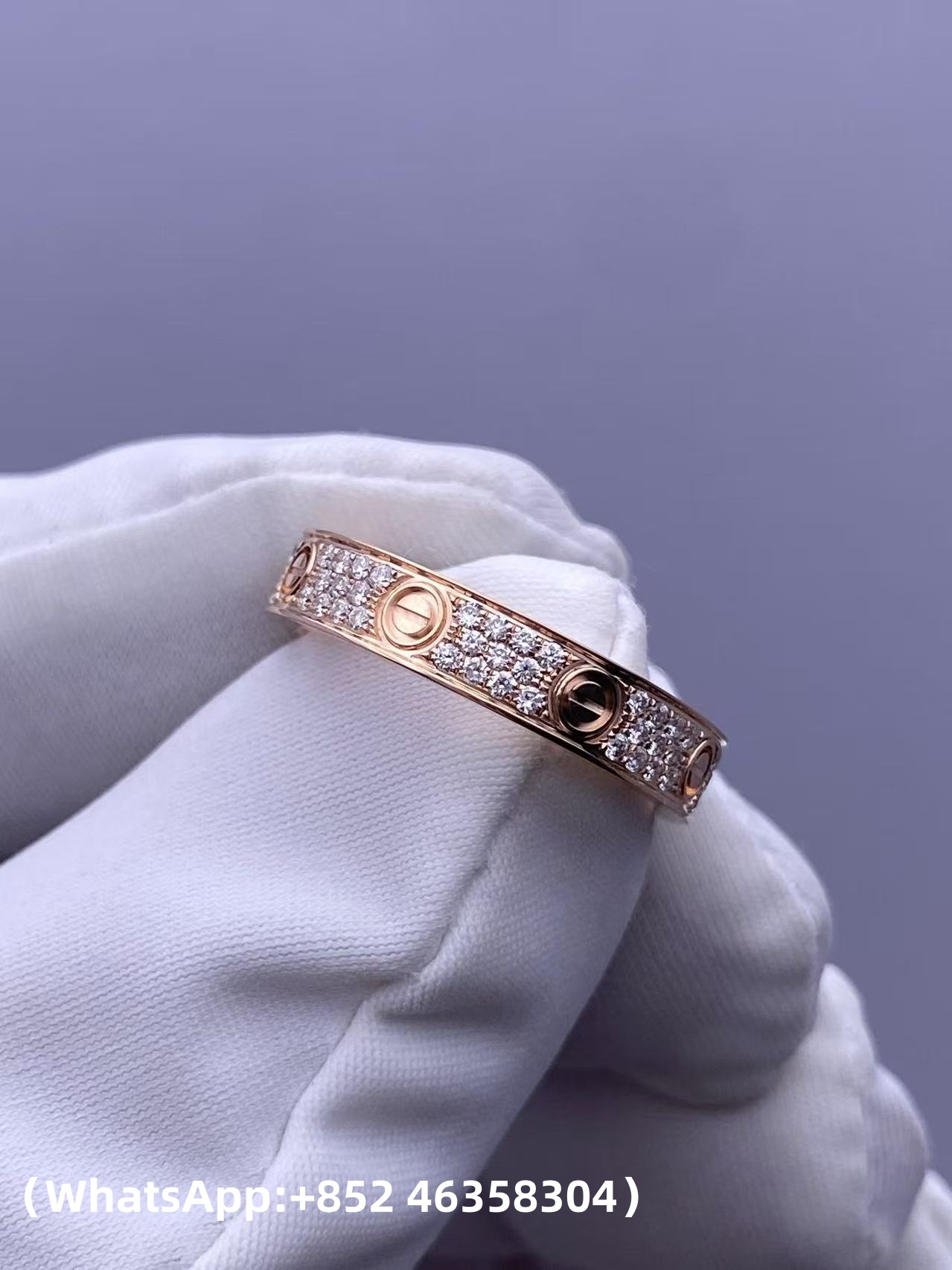 Custom Cartier LOVE Ring