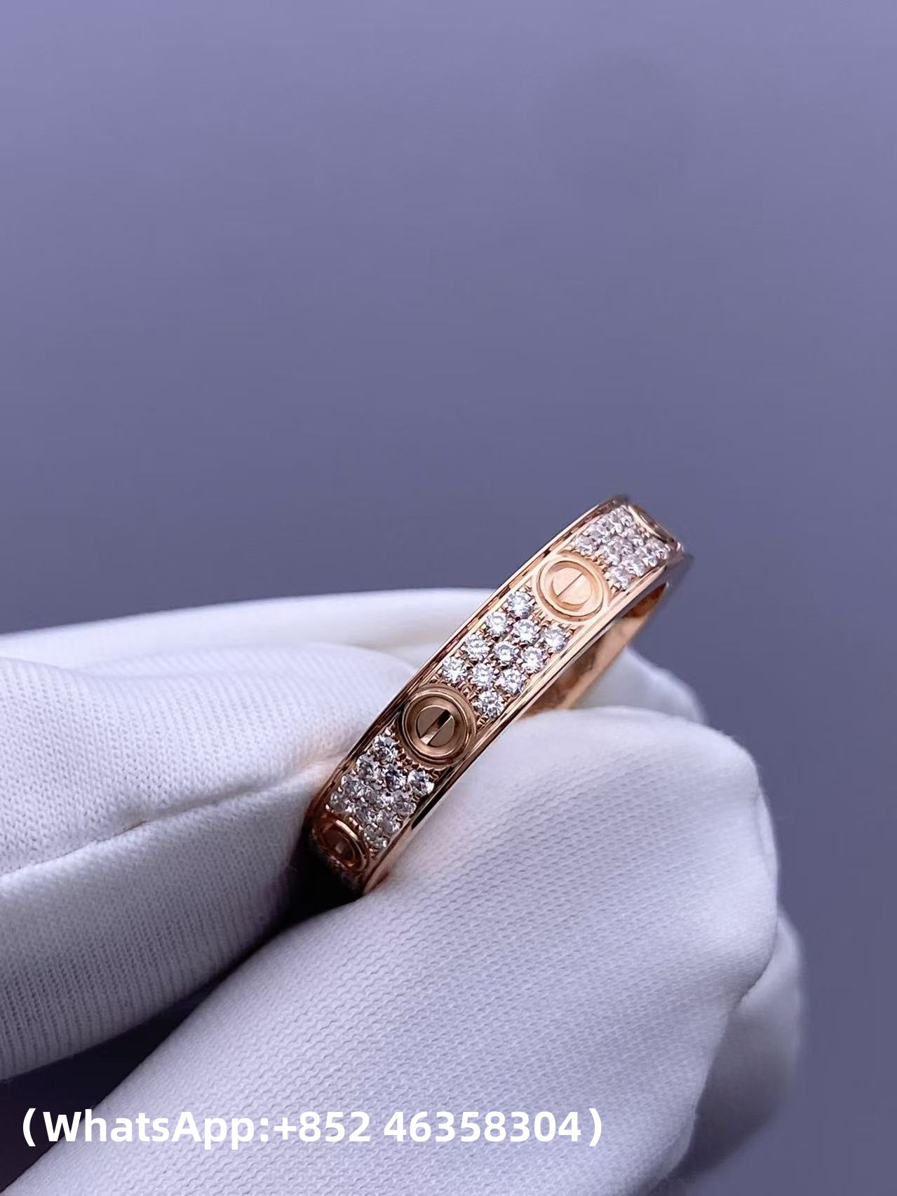 Custom Cartier LOVE Ring