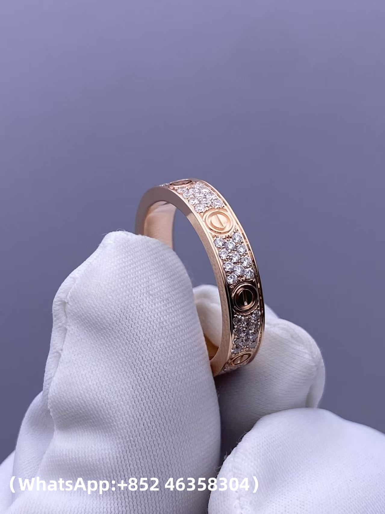 Custom Cartier LOVE Ring