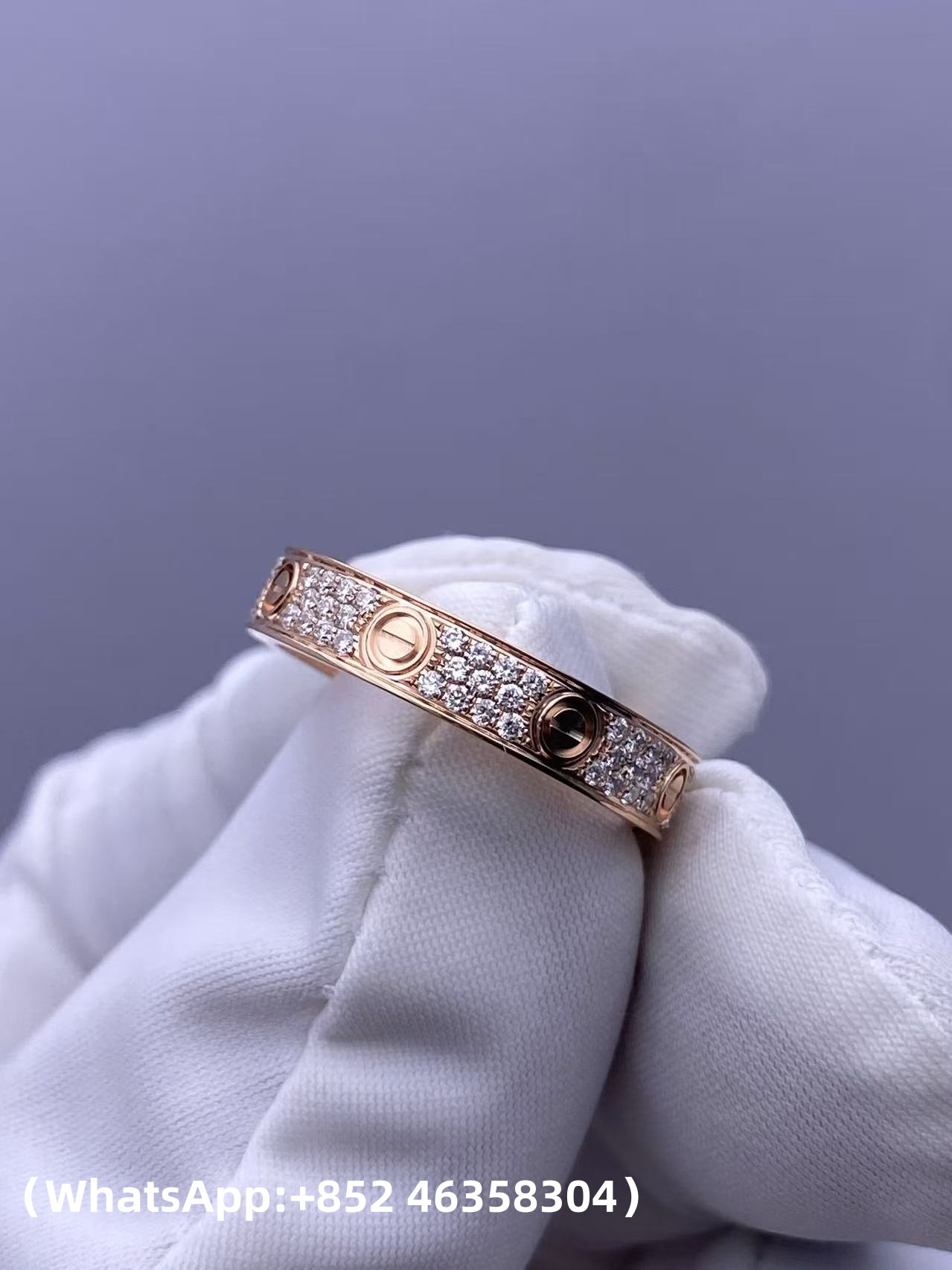 Custom Cartier LOVE Ring