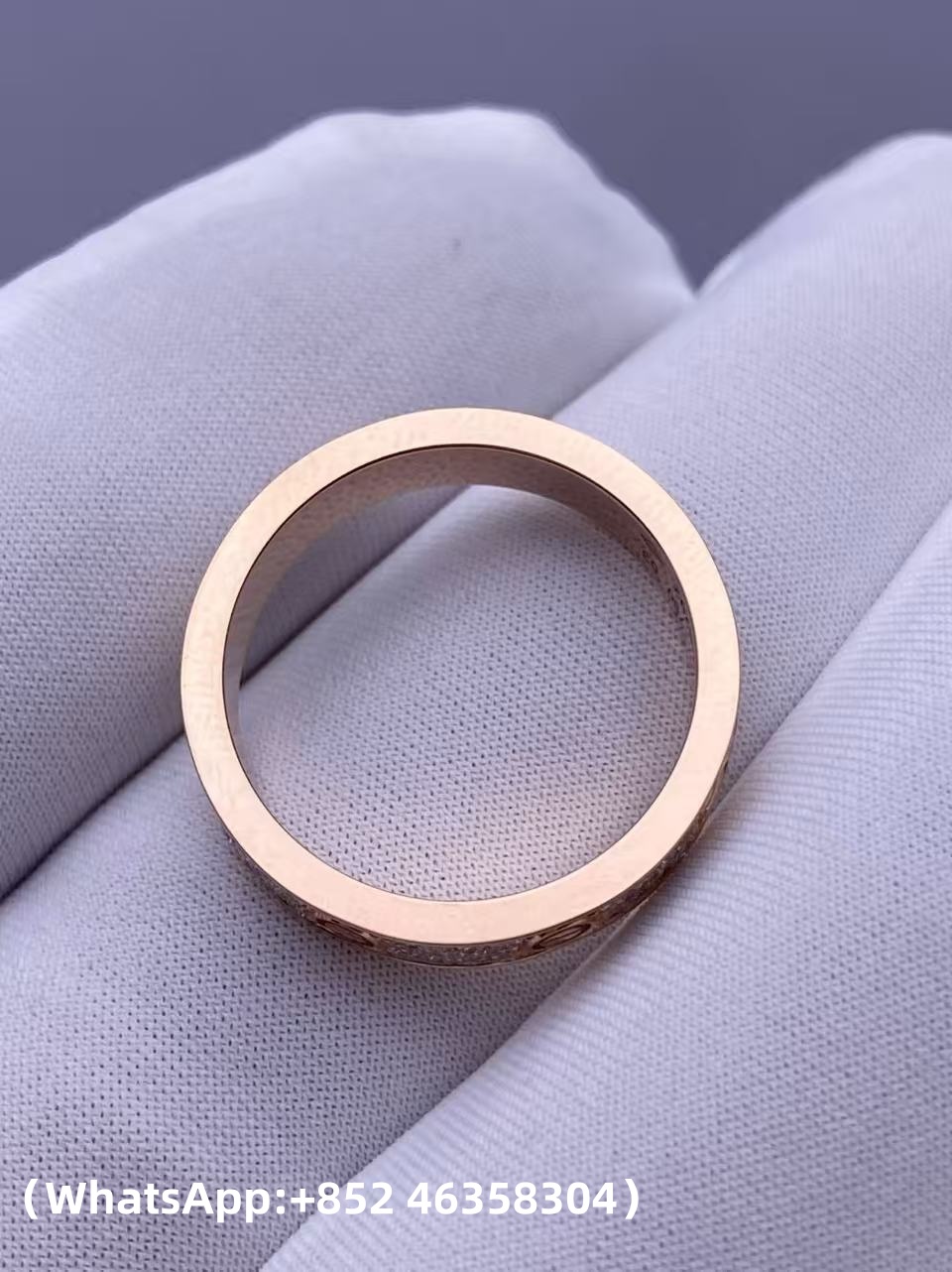 Custom Cartier LOVE Ring