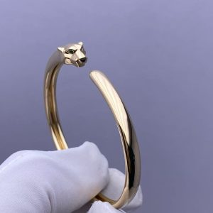 Custom Solid 18k Gold Cartier Jewelry Panthère de Cartier