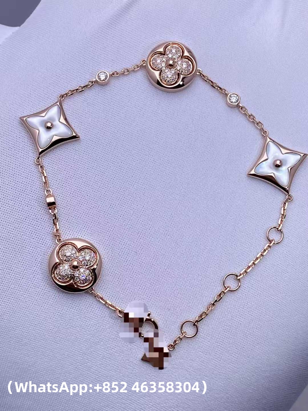 custom LOUIS VUITTON Color Blossom BB Star and Sun Multi-Motif Bracelet