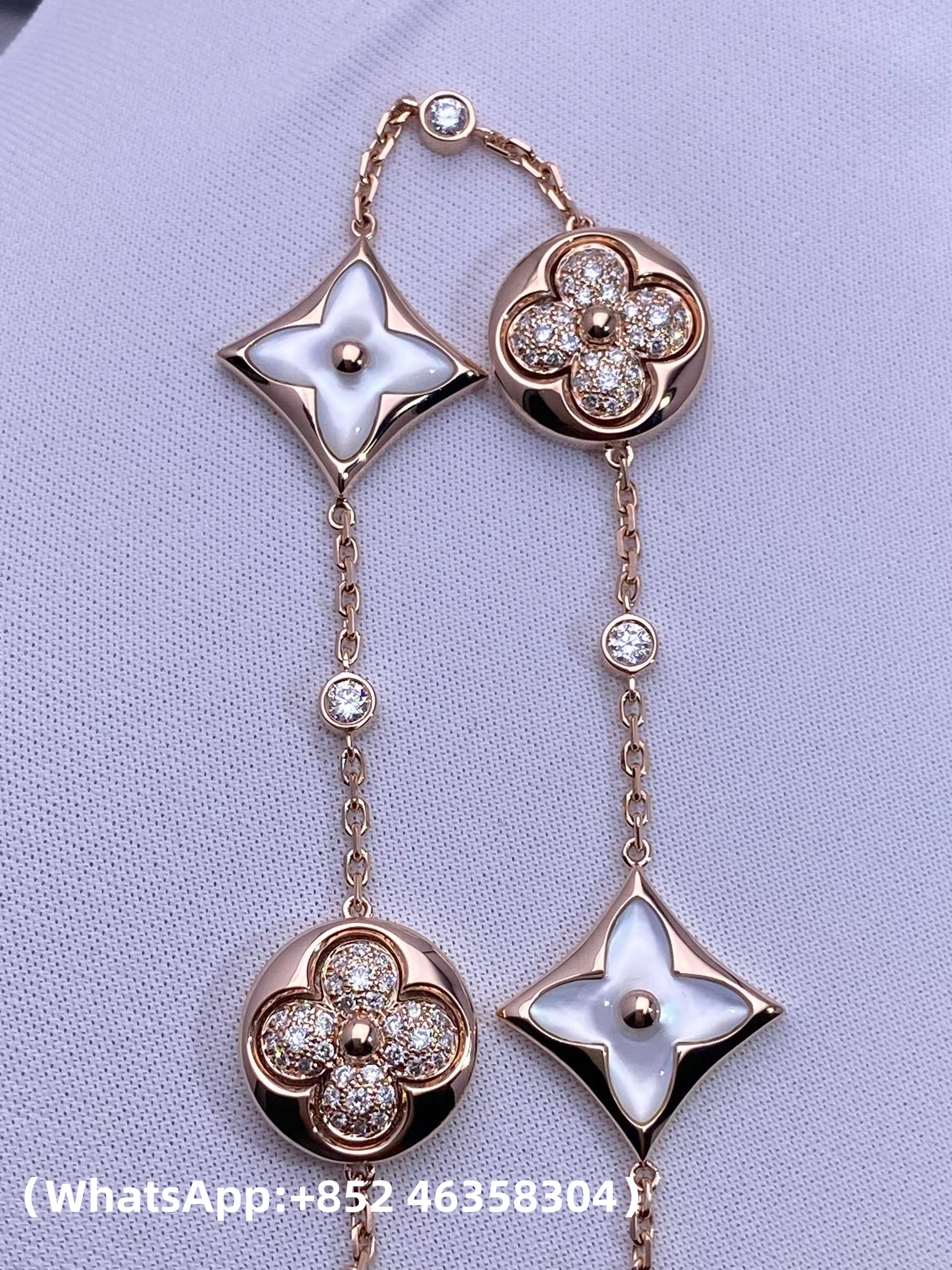 custom LOUIS VUITTON Color Blossom BB Star and Sun Multi-Motif Bracelet
