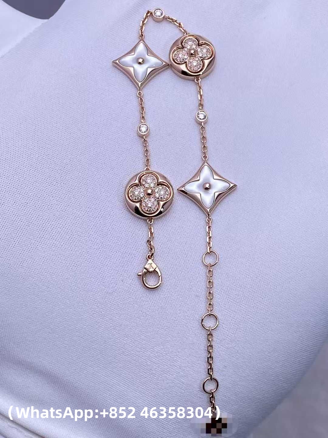 custom LOUIS VUITTON Color Blossom BB Star and Sun Multi-Motif Bracelet