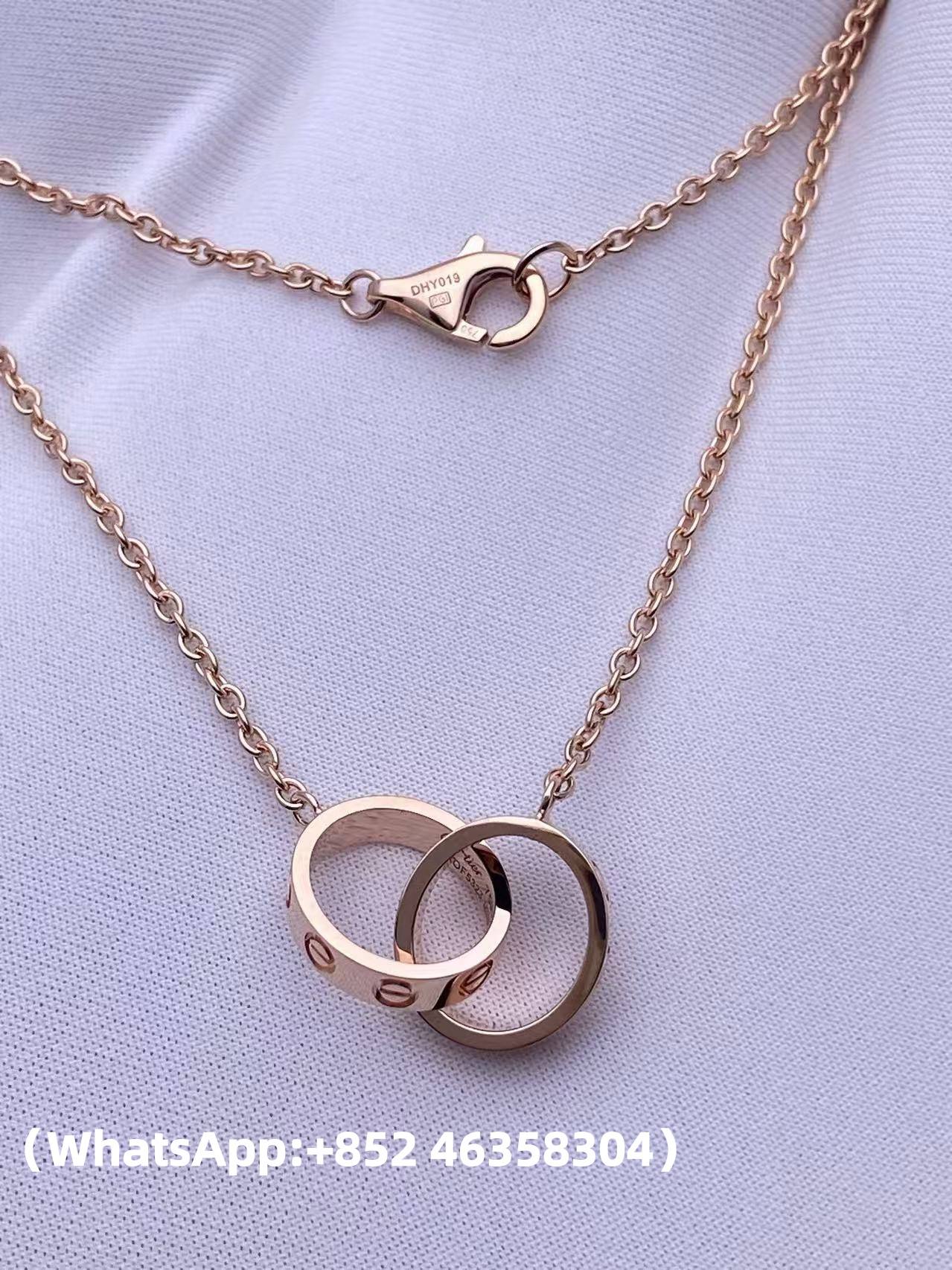 Custom 18k gold Cartier LOVE Pendant jewelry