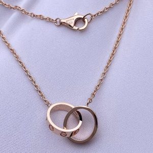 Custom 18k gold Cartier LOVE Pendant jewelry