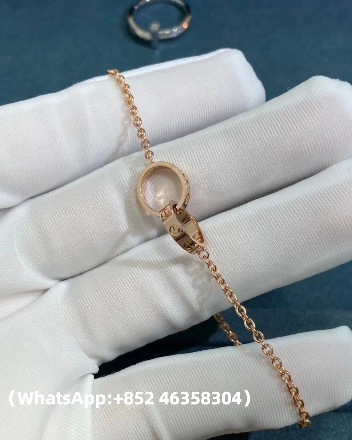 custom 18k gold jewelry Cartier LOVE Bracelet