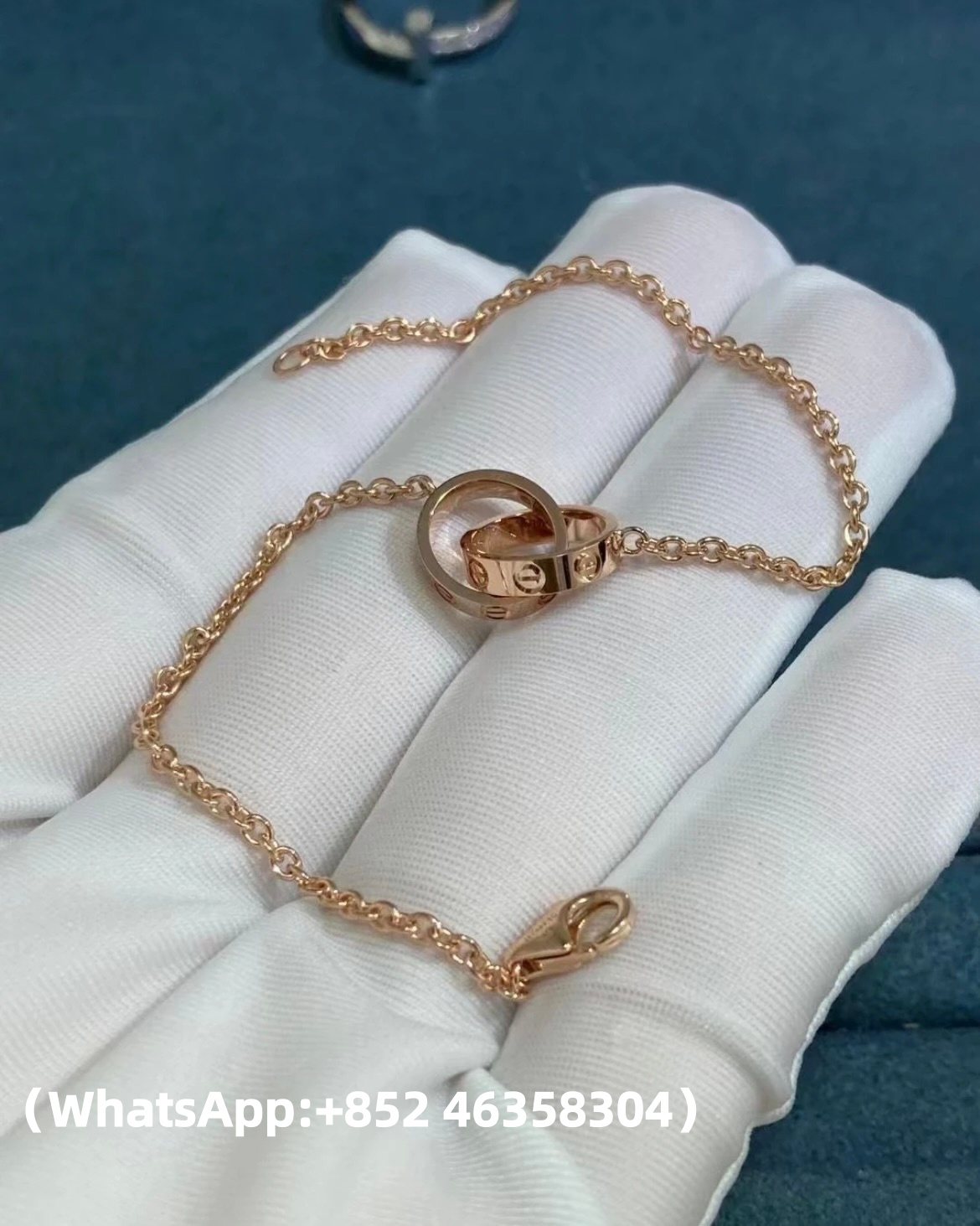 custom 18k gold jewelry Cartier LOVE Bracelet
