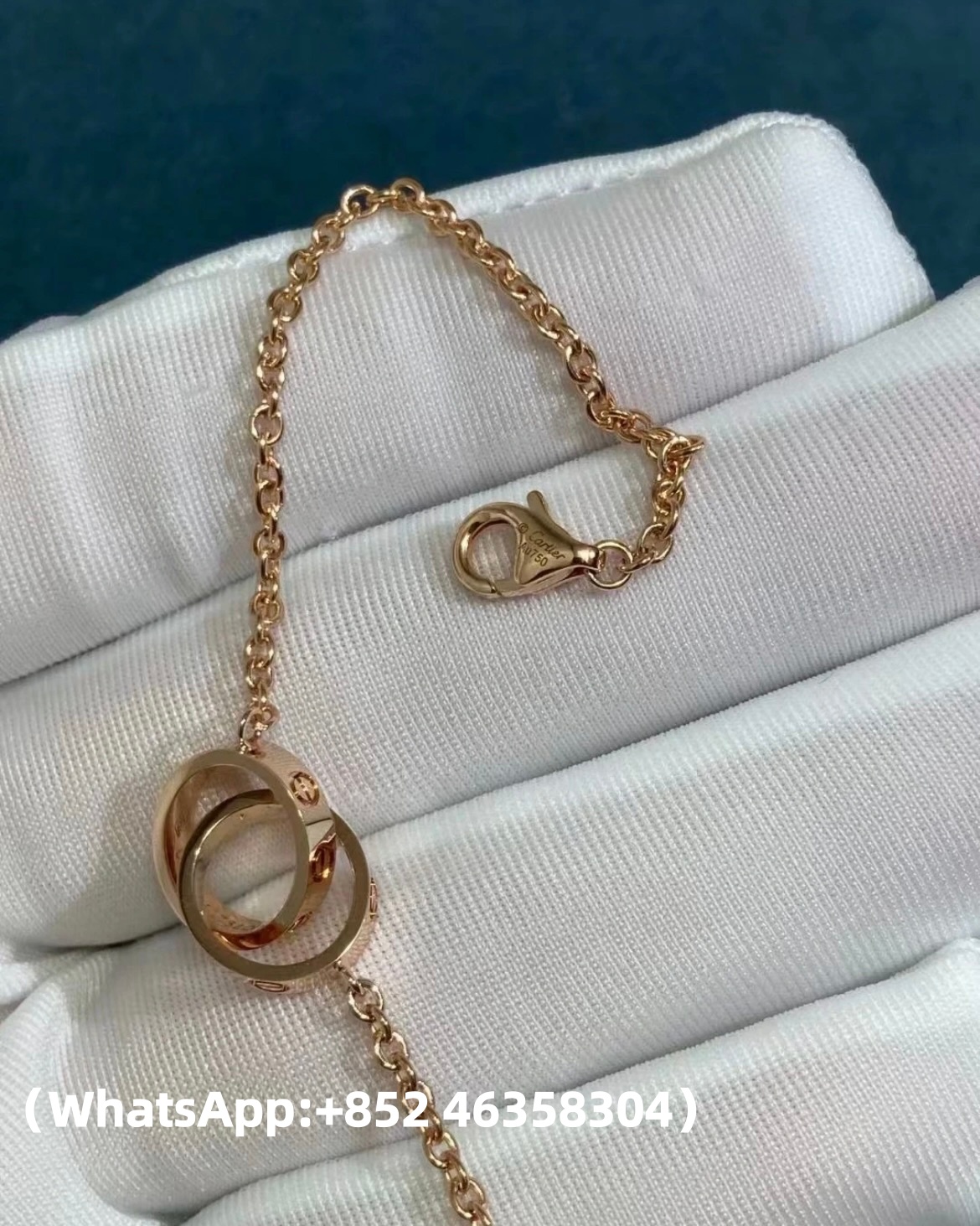 custom 18k gold jewelry Cartier LOVE Bracelet