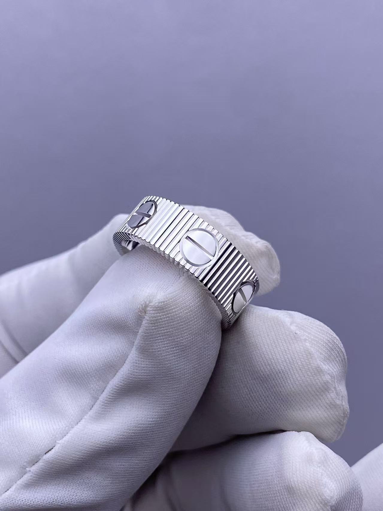Custom Solid 18k Gold LOVE Unlimited Ring