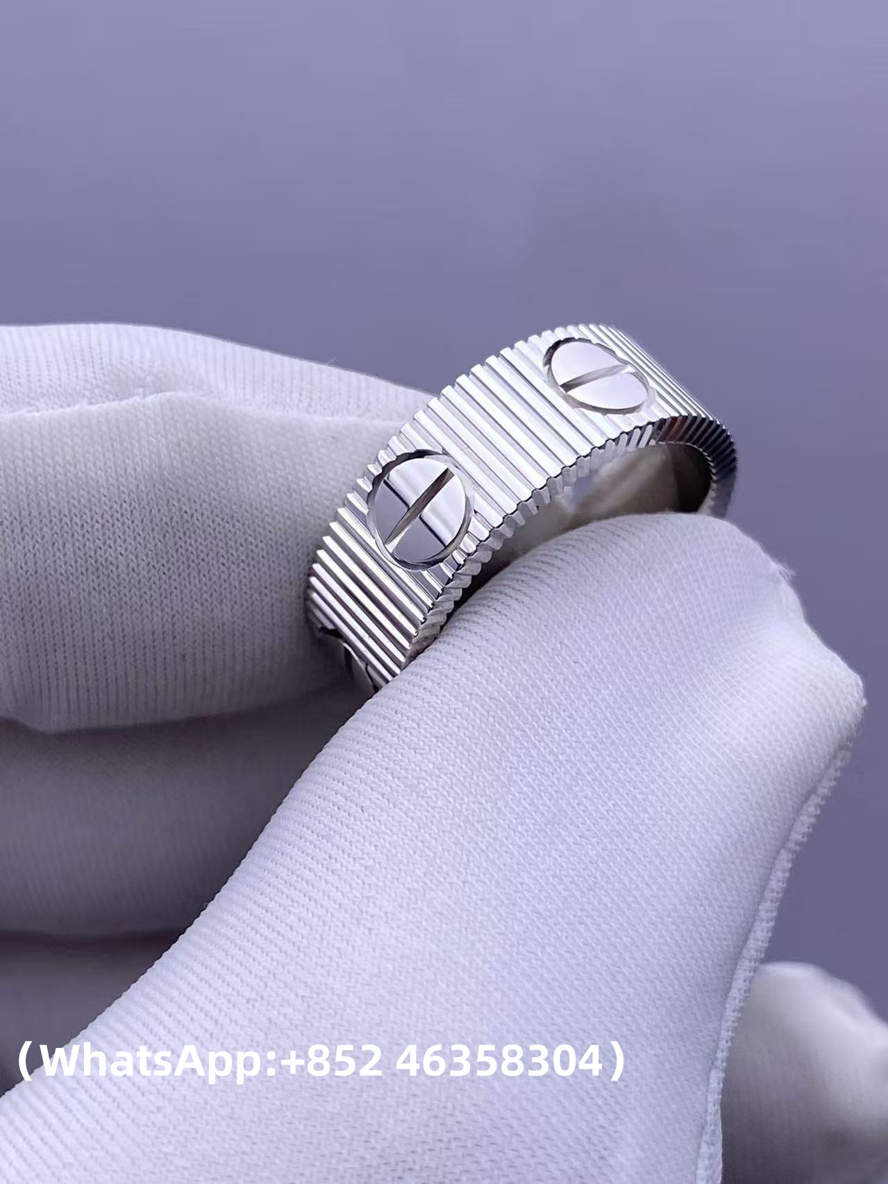 Custom Solid 18k Gold LOVE Unlimited Ring